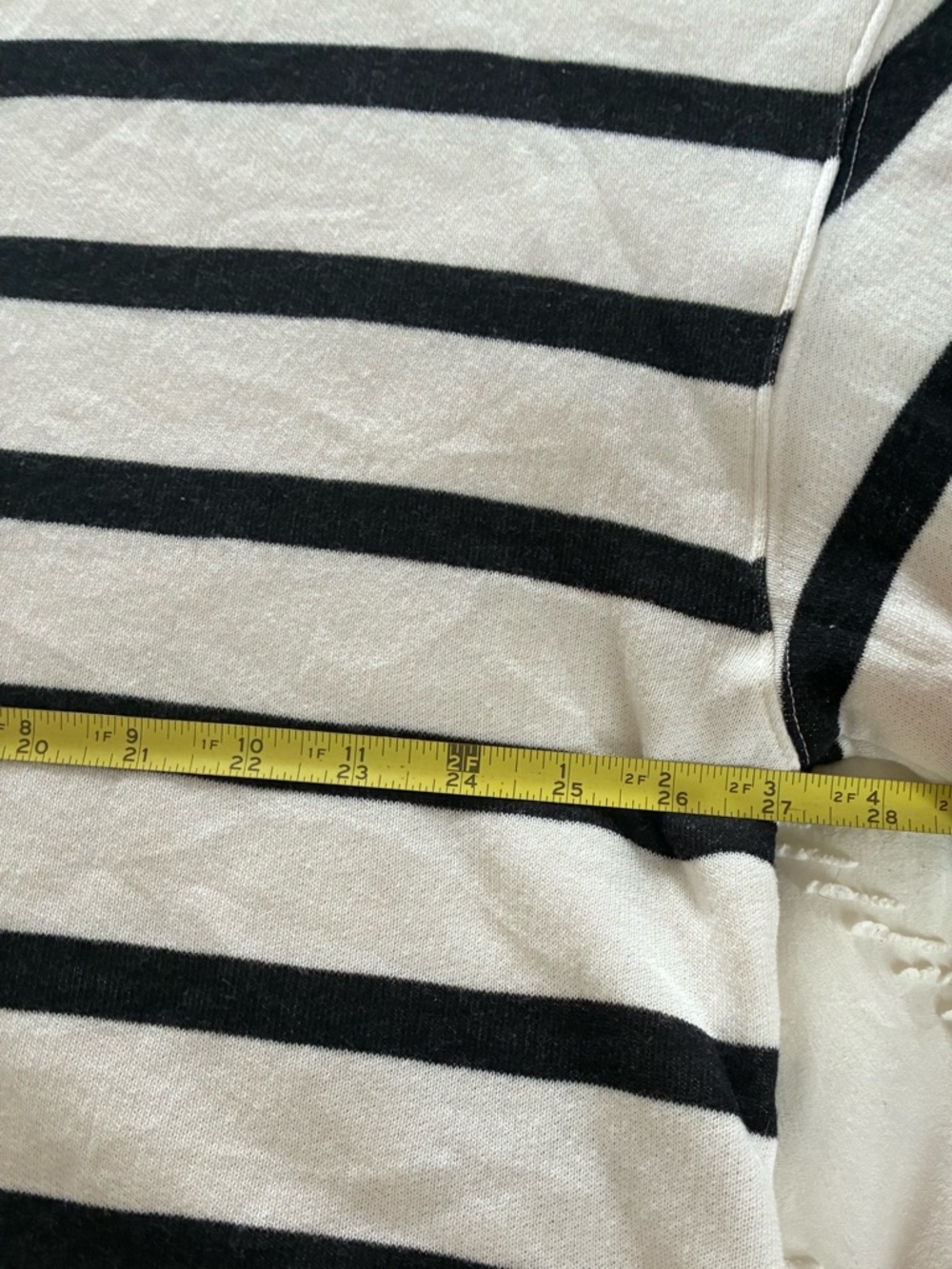 J.CREW Heritage terry mockneck sweatshirt in stripe 2X - Picture 9 of 11